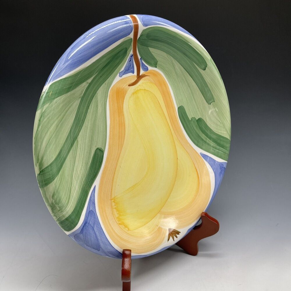 Bella‎ Ceramica (1) Dinner Plate Fruit 10.5"